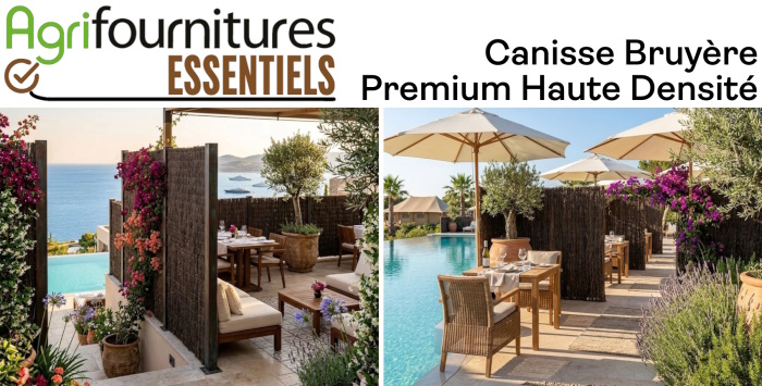 Canisse Bruyère Premium NATURA LOUNGE Haute Densité