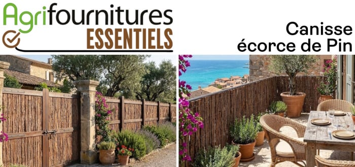 Canisse écorce de pin Agrifournitures Essentiels