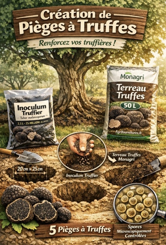 Descriptif piège à truffes