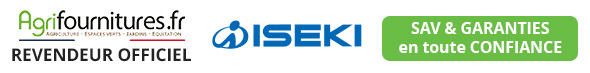 Revendeur Officiel ISEKI
